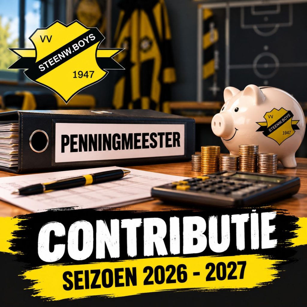 De contributienota’s voor seizoen 2026/2027 zijn de deur uit!